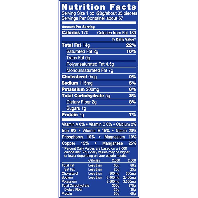 Planters Salted Peanuts (56 oz Canister) (Pack of 2)
