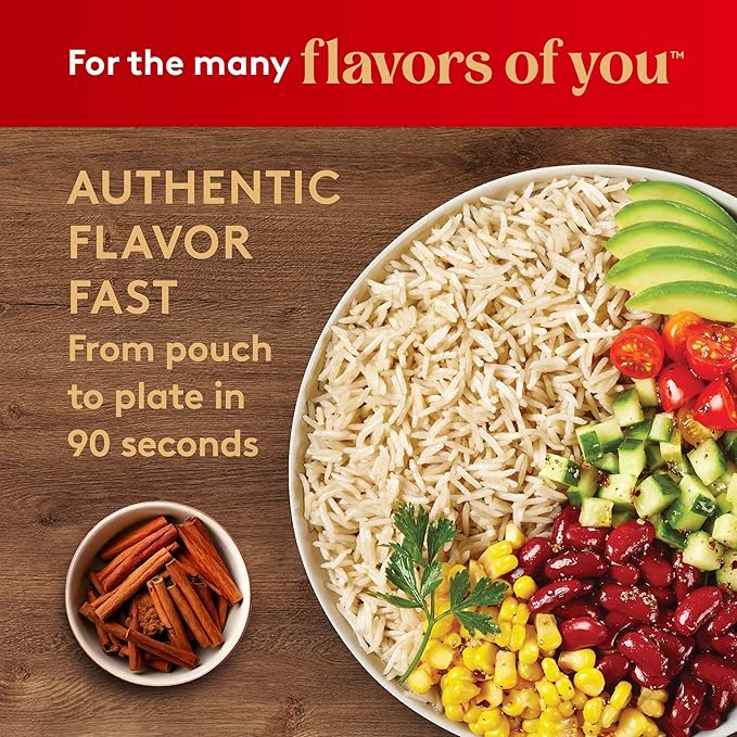 Royal Garlic & Ghee Seasoned Basmati Rice, No Artificial Flavors, Vegetarian Friendly, Gluten Free & Non-GMO, 8.5 Ounce (Pack of 6)