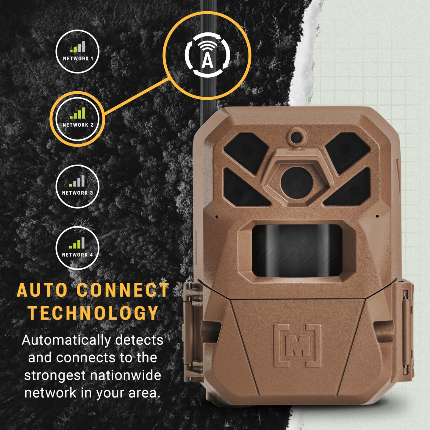 Moultrie Edge 2 Cellular Trail Camera 2-Pack - 36MP, Low-Glow Flash