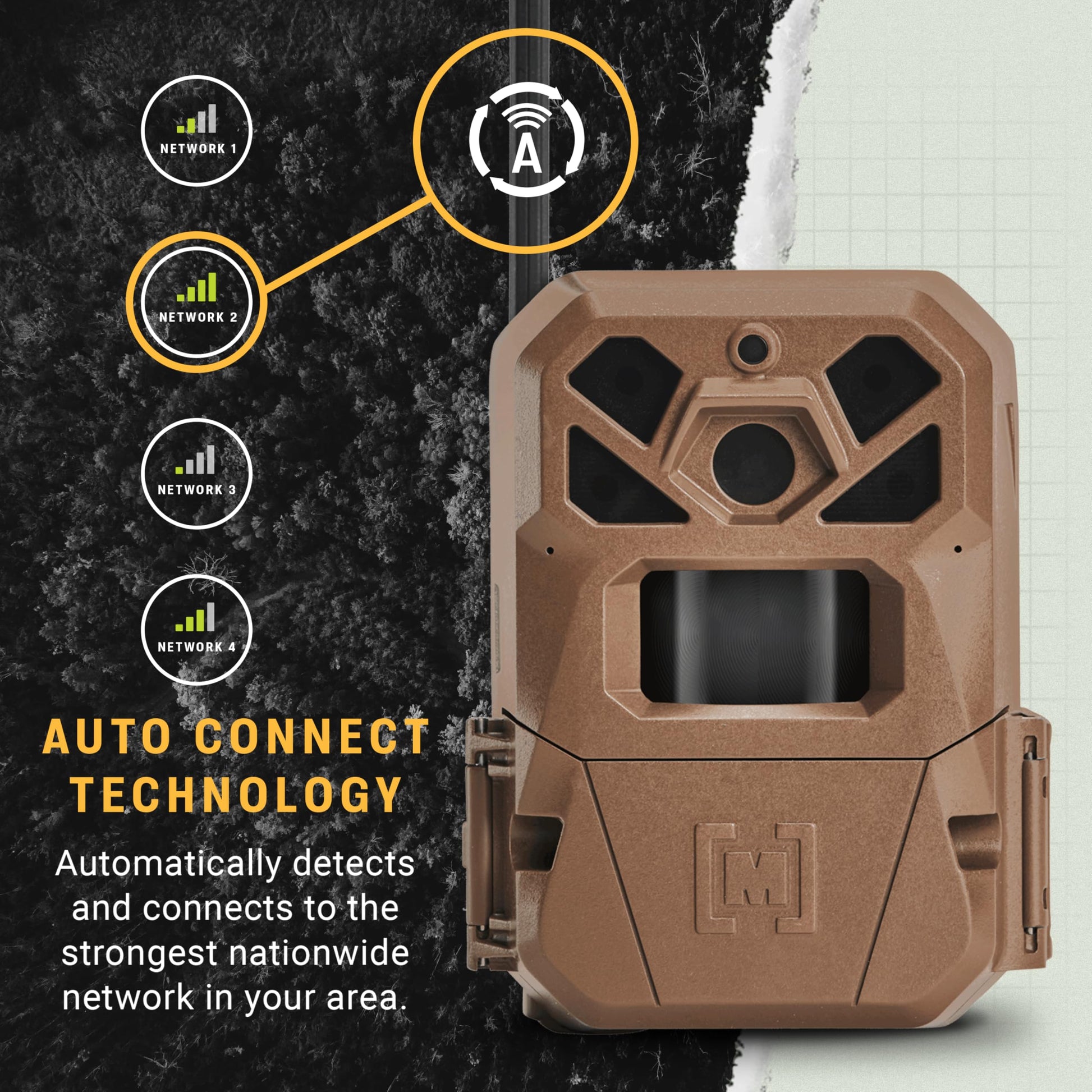Moultrie Edge 2 Cellular Trail Camera 2-Pack - 36MP, Low-Glow Flash