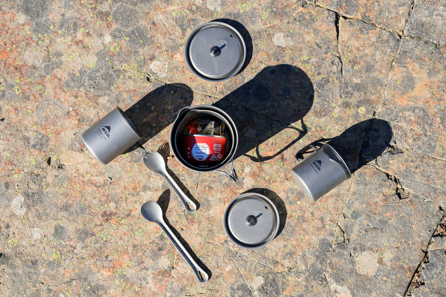 MSR Titan Titanium Camping Kettle, 900 mL