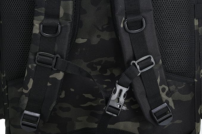 King'sGuard 100L Camping Hiking Backpack Molle Rucksack Military Camping Backpacking Daypack