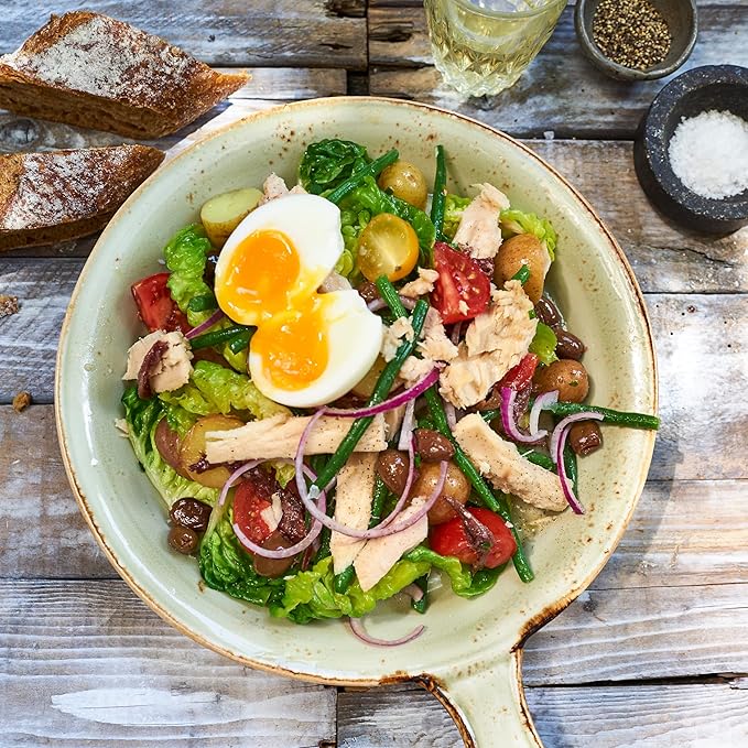 Sea Tales Albacore Fillets in Extra Virgin Olive Oil in Jar - 100% Pole & Line Wild Sustainably Caught - High Protein Food - Keto Friendly - 7 oz. Jars (Pack of 6)