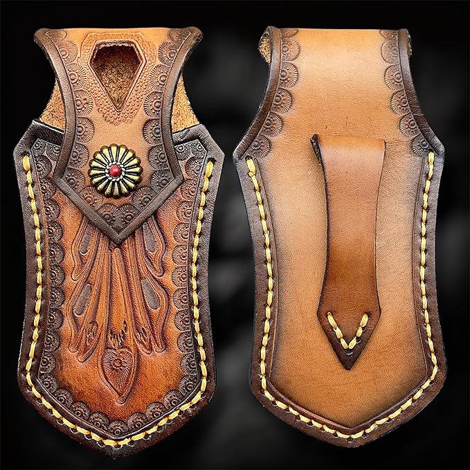 TACTICAL GEARZ Custom Titanium Pocket Folding Knife, Solid Tc4 Titanium Handle, CPM-D2 Steel DAO Blade. (Zeus Beast Bundle)