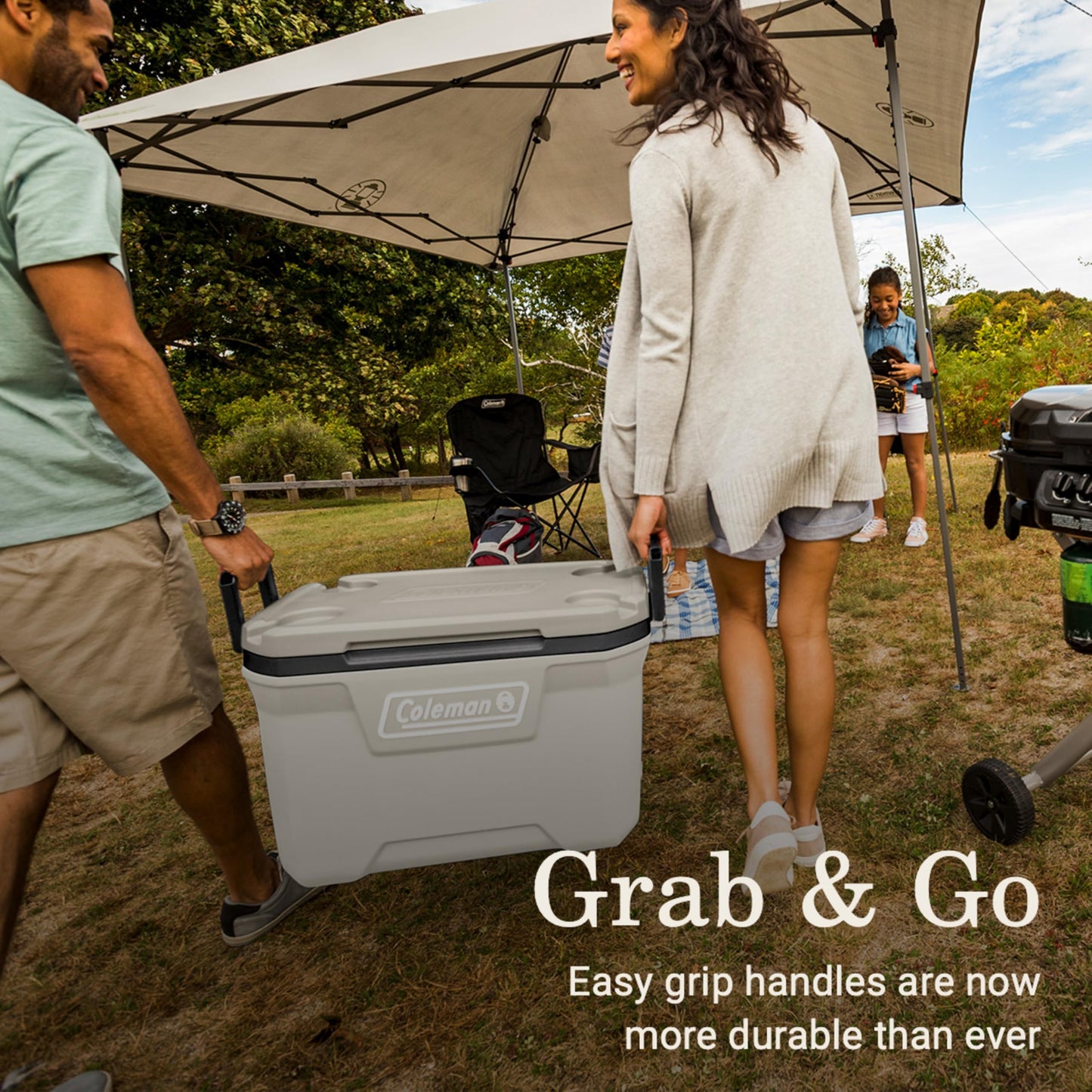Coleman Classic Series Insulated Portable Cooler, Leak-Resistant Outdoor Hard Cooler Keeps Ice up