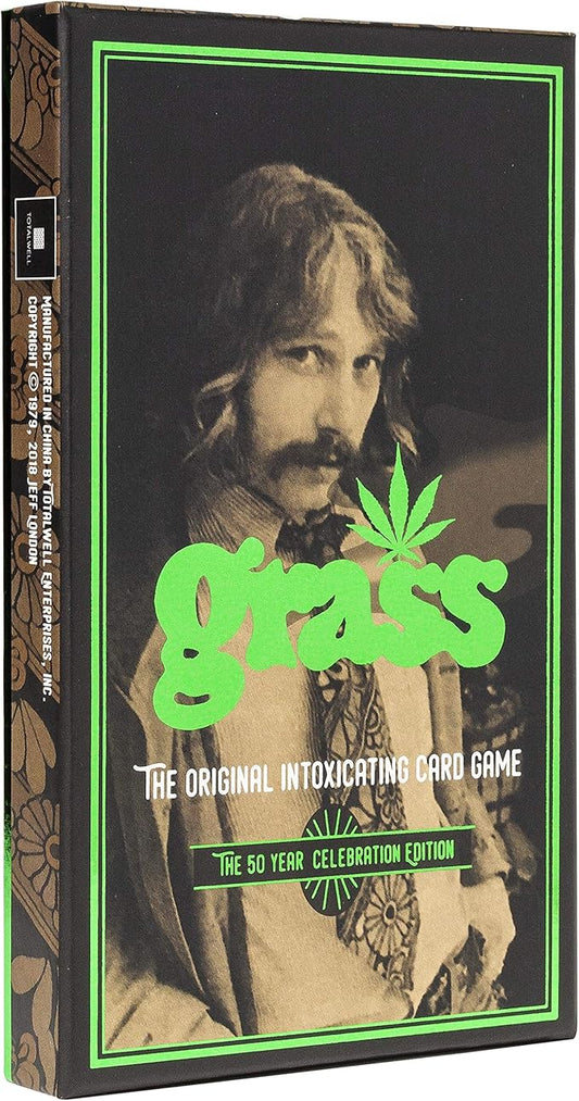TDC Games Grass Card Game for Adults