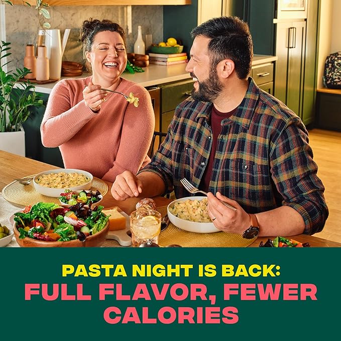 Carbe Diem!, Elbows, Lower Net Carb Pasta with Traditional Flavor & Texture, 8 grams of Protein, 55% Fewer Net Carbs & Only 110 Calories Per Serving, Pack of 3