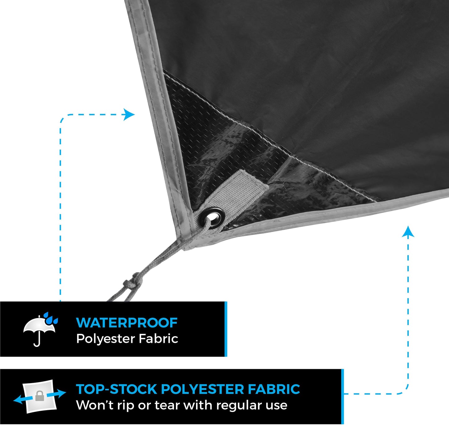 Bear Butt Hammock Rain Fly - 11 x 9 ft Hammock Tarp & Camping Tarp - Easy to Set Up, Waterproof