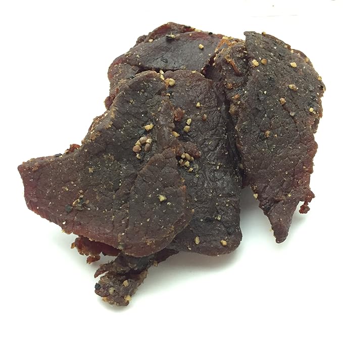 Jerky.com Beef Jerky Combo - Featuring Flavors Hot, Teriyaki, Original, Sweet & Spicy, Black Pepper - Gourmet Snack Gift for Men (5 Flavors - 2.5 oz. bags)