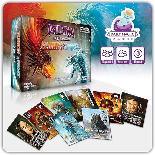 Valeria: Card Kingdoms - Flames & Frost Expansion