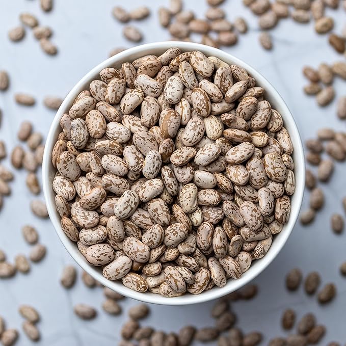 High Plains Pinto Beans | 25 Pound Bag | Farm-Fresh Pinto Beans | Non-GMO Verified | High Protein & Fiber Source | Dry Beans | Directly Sourced from Local Farmers