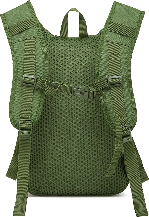 wotony Hydration Backpack with Water Bladder for Hiking Tactical Hydration Pack for Men Women Molle Water Backpack for Hiking