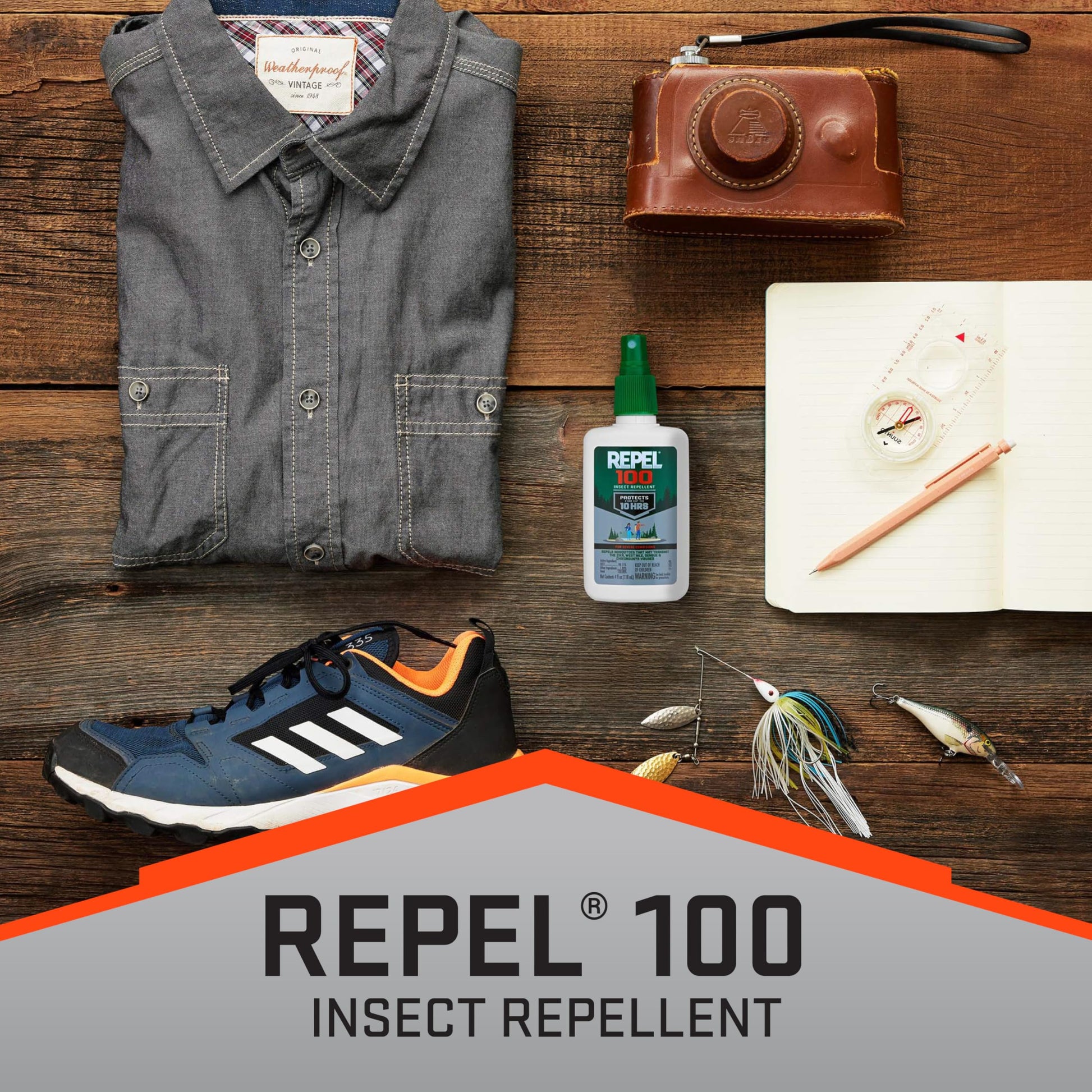 Repel 100 Mosquito & Insect Repellent 4 Oz, 98% DEET, 6 Pack