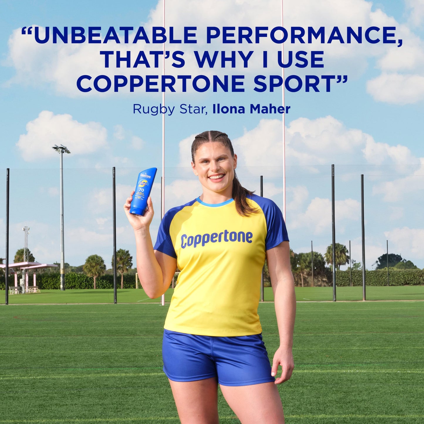 Coppertone SPORT Sunscreen Lotion SPF 70, Value Pack, 2 x 7 FL OZ