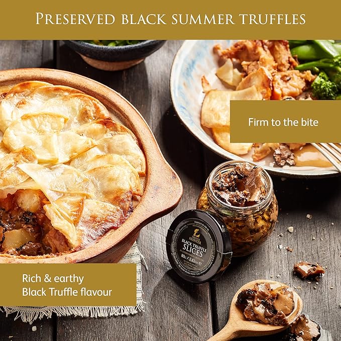 TruffleHunter - Premium Black Truffle Slices - 2.82 Oz
