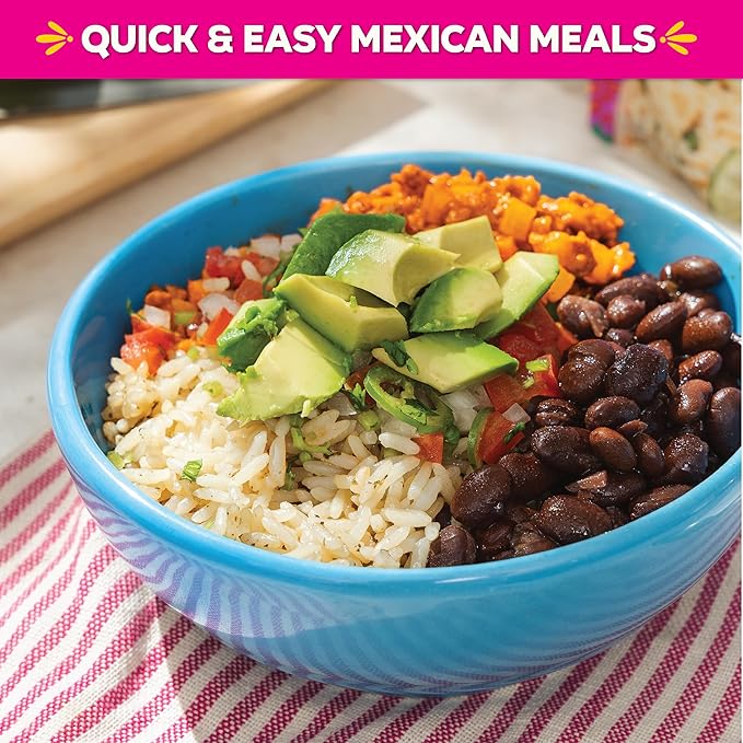 SOMOS Cilantro Lime White Rice - Gluten Free, Non-GMO, Vegan & Microwavable Meals Ready to Eat - Delicious, Healthy & Convenient - Perfect for Burrito Bowls, Tostadas & More | 8.8 oz (Pack of 6)