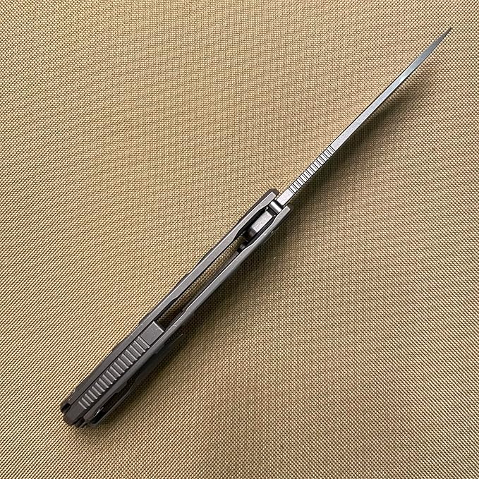 Customized Titanium Pocket knife Frame lock Folding knives M390 Blade with Titanium Handle Gift for Husband Son