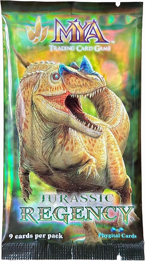 MYA Trading Card Game Jurassic Regency Booster Pack (Ceratosaurus Packs Only)