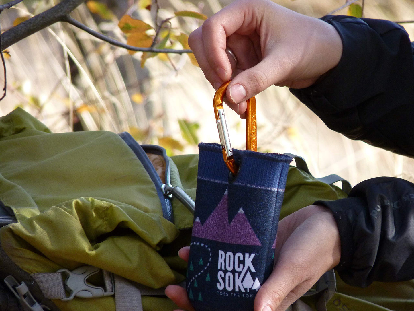 Ultralight Bear Bag Food Hanging System for Camping & Hiking - Waterproof Food Bag with Easy 2-to-1