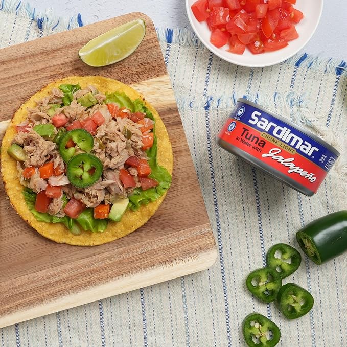 Sardimar Chunk Light Tuna ( Jalapeño, 12 Pack)