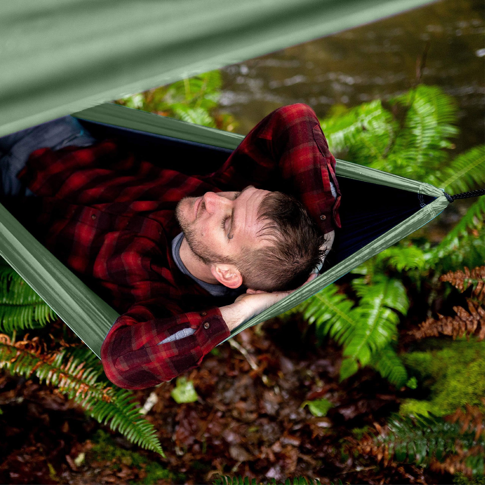 Wise Owl Outfitters Hammock Rain Fly – Waterproof Camping Tarp Cover with Tent Stakes & Carry Bag