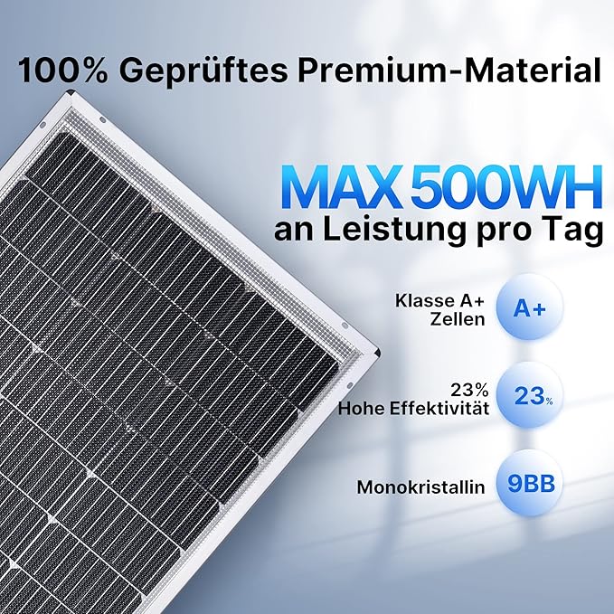 2 PCS Bifacial 100W 12V Solar Panel 9BB Monocrystalline Cell 12 Volt for Marine RV Trailer Boat Cabin Van Car Uneven Surfaces 12V 24V Battery Charge