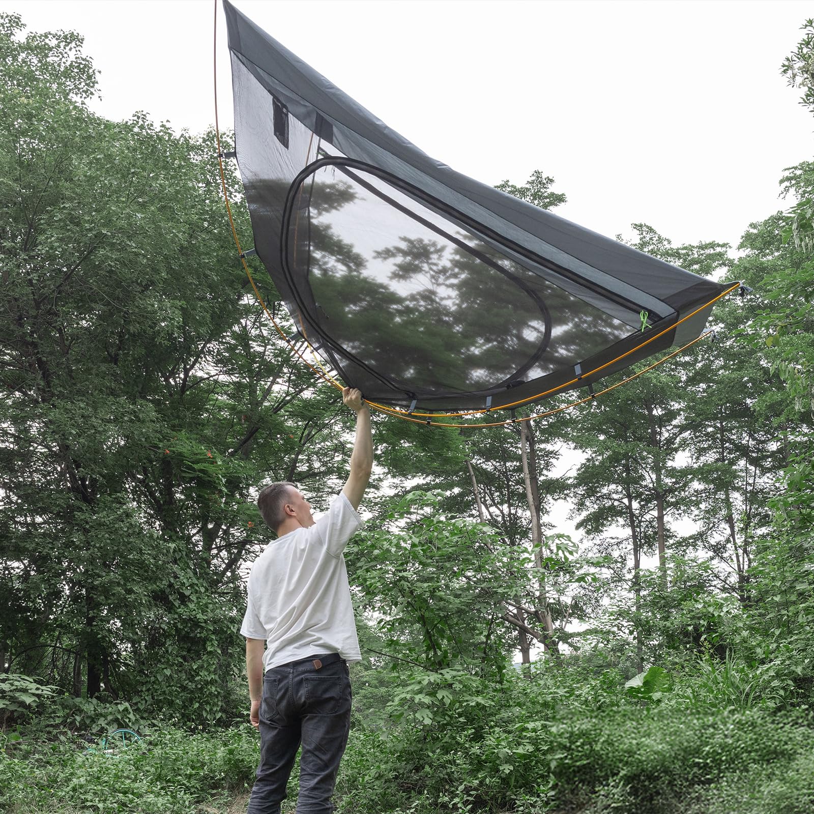 Night Cat 2-Persons Backpacking Tent: Waterproof Lightweight Camping Tent for Two People Hiking