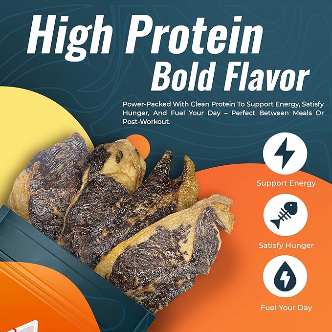 Phillips Beef Crisps - NY Strip - Only Beef & Salt - Zero Carbs, Zero Sugar, High Protein Meat Snacks, 16g Protein