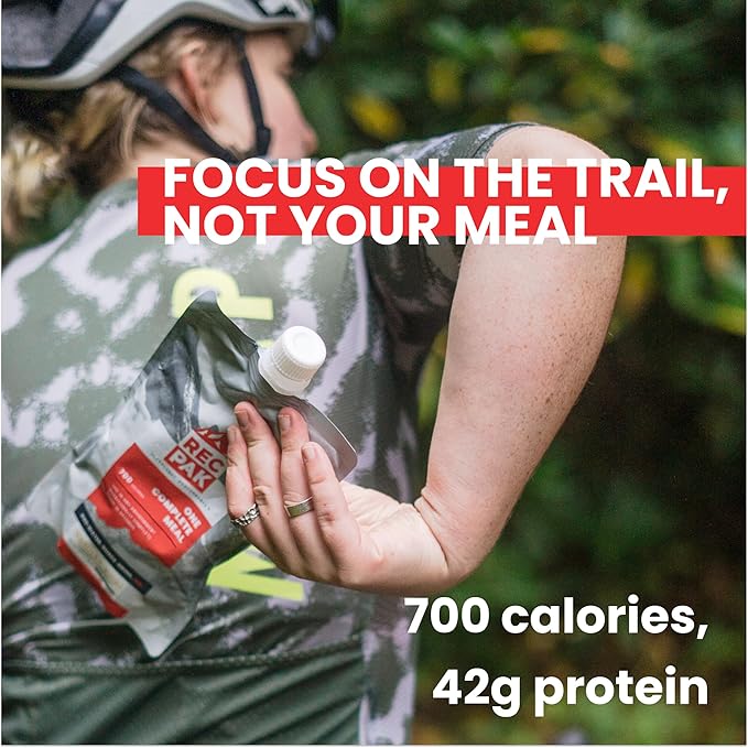 RecPak Performance Ultralight Instant Meals For Your Next Adventure | 700 Cal 42g Protein I Vanilla Chai (6-Pack)