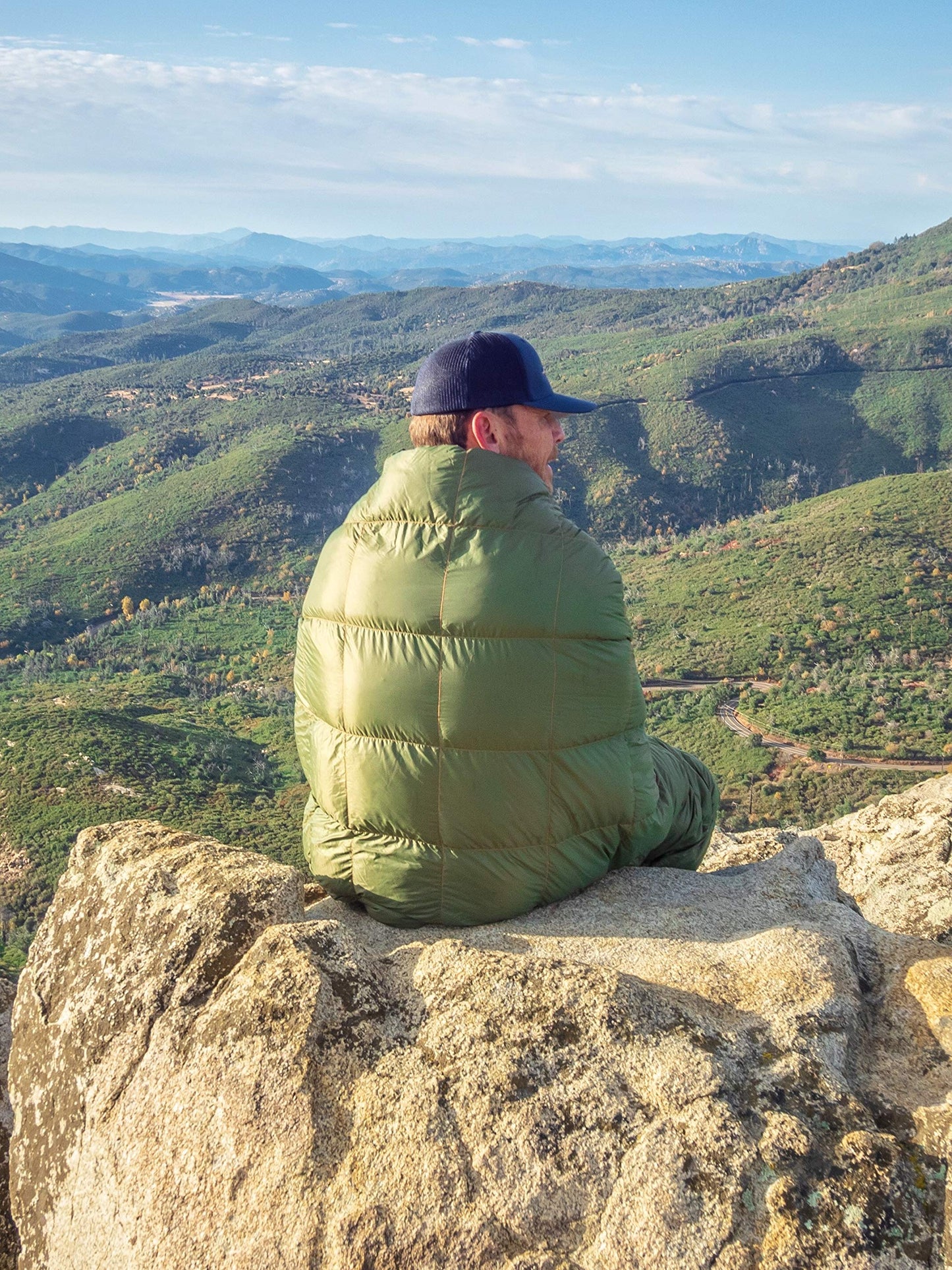 Get Out Gear Down Camping Blanket - Outdoor Lightweight Packable 650 Fill Power Down Blanket