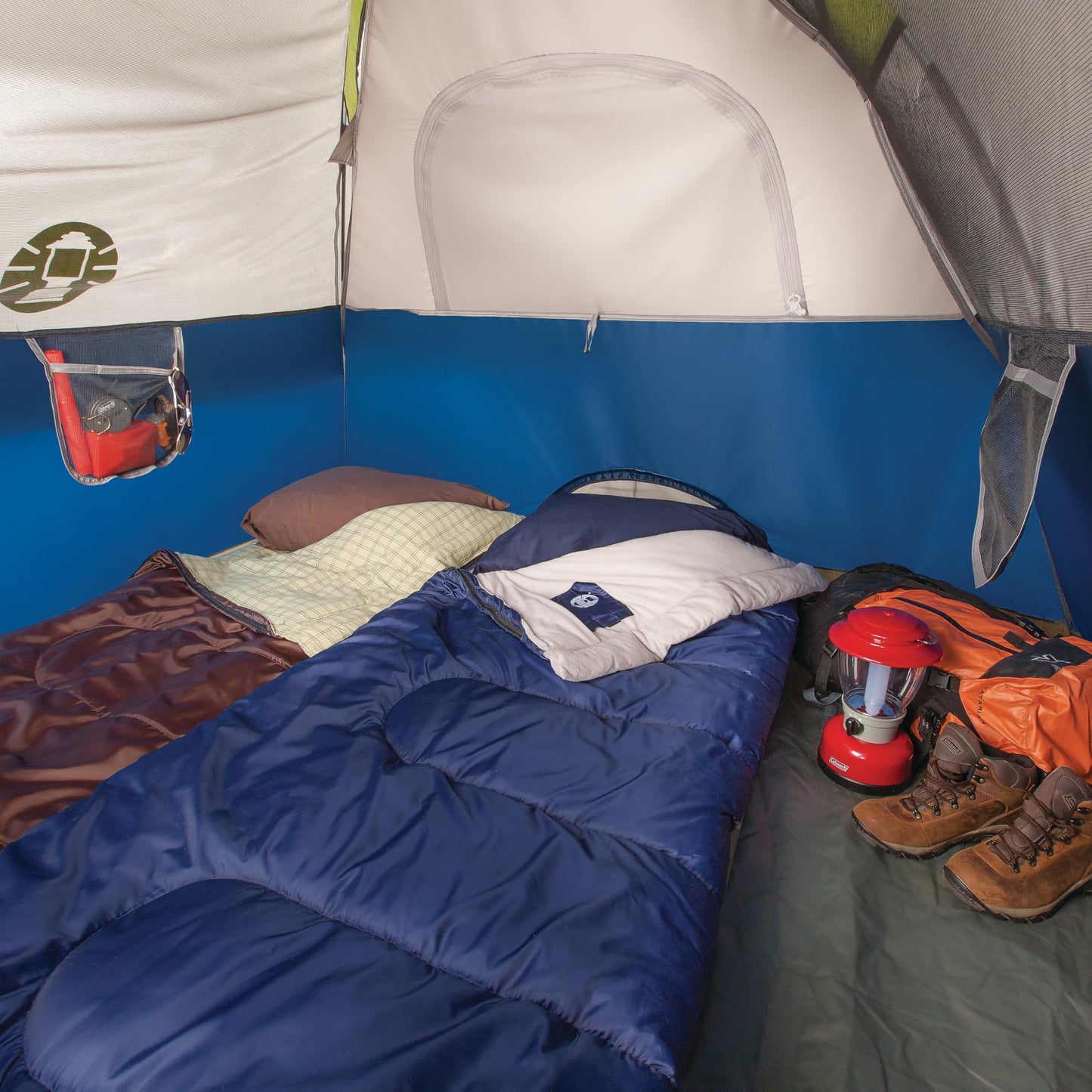 Coleman Sundome Camping Tent with Rainfly, 2/3/4/6 Person Tent Sets Up in 10 Mins, Weatherproof