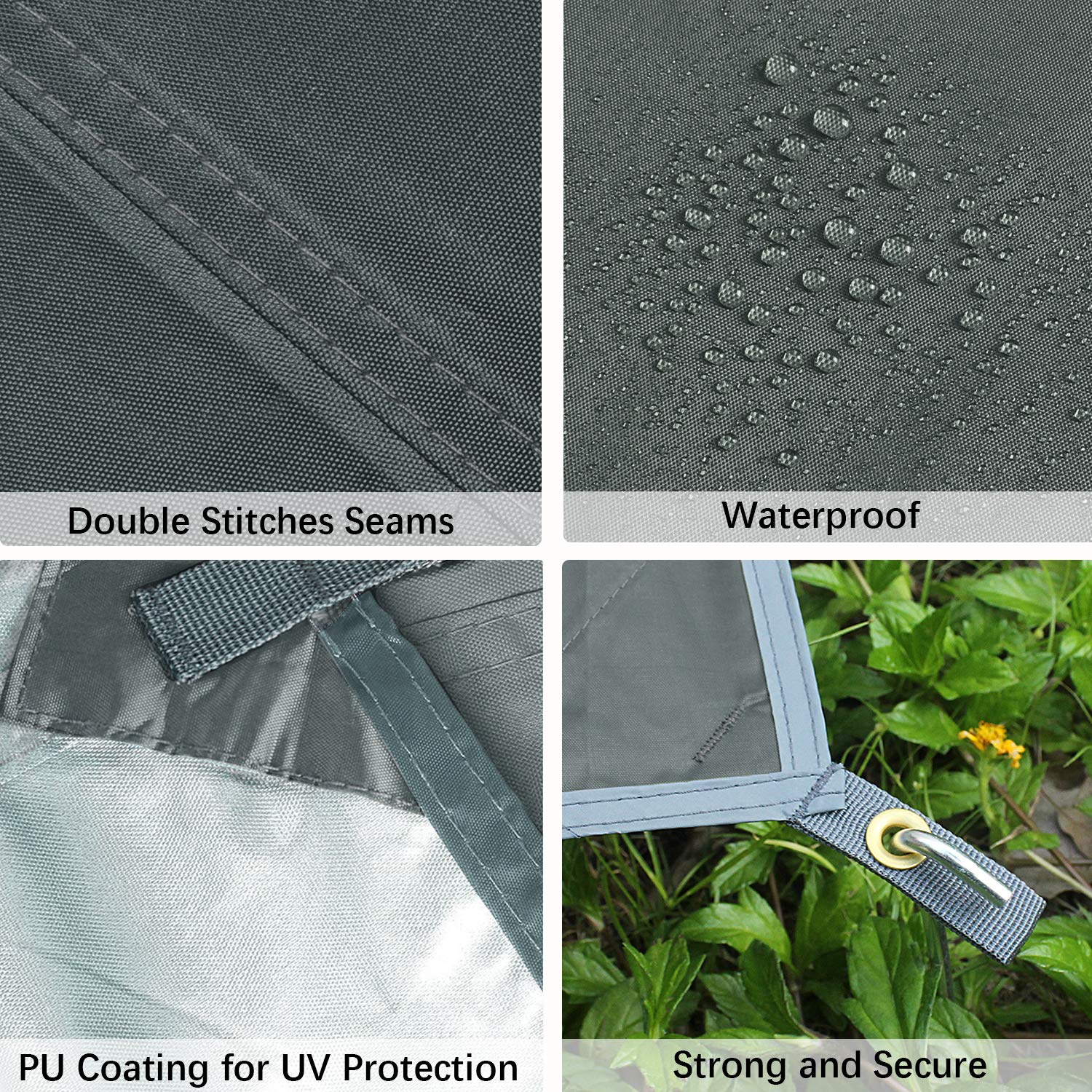 Unigear Hammock Rain Fly Waterproof Camping Tent Tarp for Backpacking