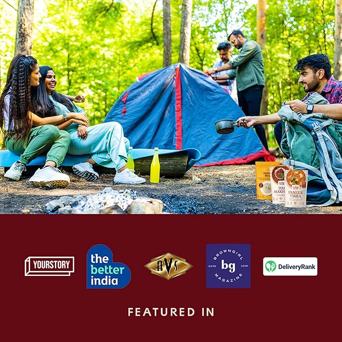 Cumin Club Indian Meals | Freeze Dried Backpacking & Camping Food | Gluten Free | High Protein | Pack of 10 | Authentic Flavors for Outdoor Adventures | Ready to Eat & Easy Prep