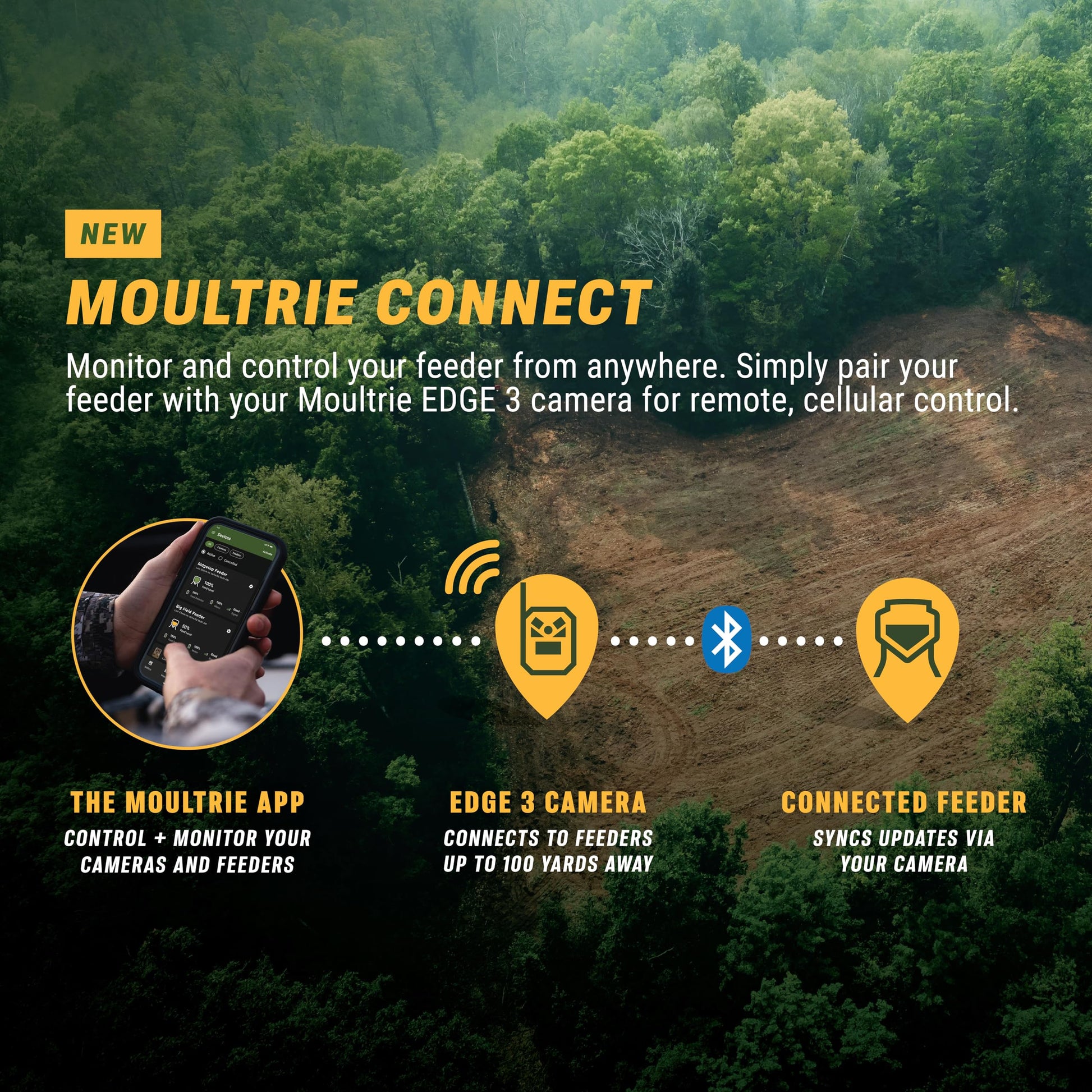 Moultrie Edge 3 Cellular Trail Camera - 2-Pack, 40MP, 0.5s Trigger