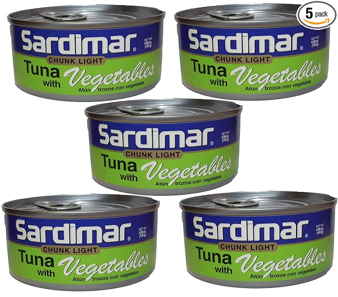 Sardimar Tuna Chuncks (Vegetables, 5)
