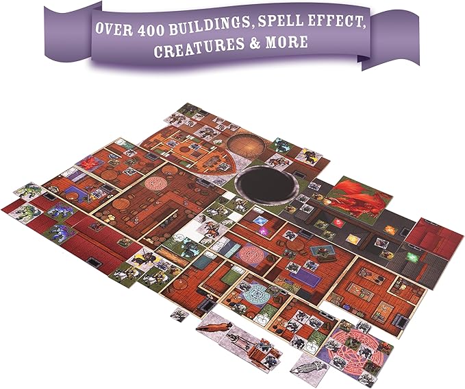 Dungeon Craft Board Game: Volume 1 Loose Leaf Inside a Custom Box, Water Resistant, Dry Erase by 1985 Games