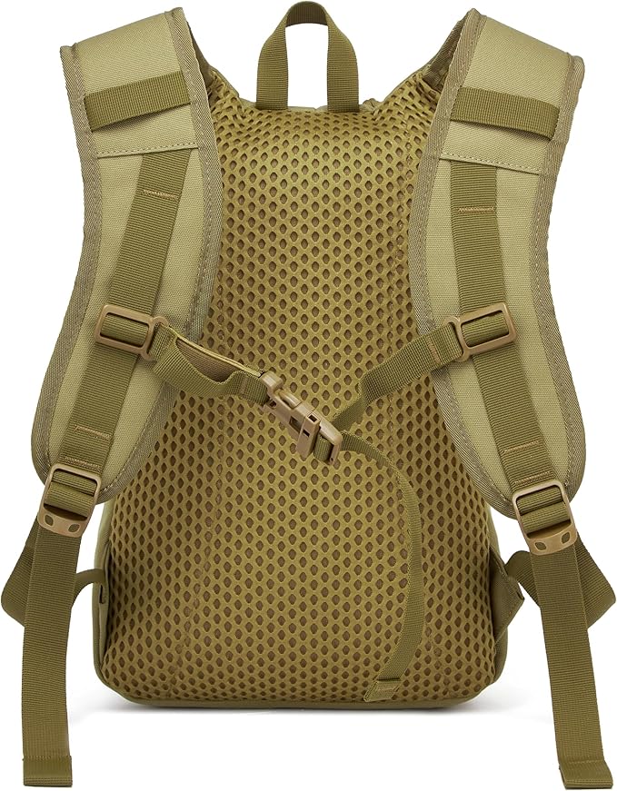 wotony Hydration Backpack with Water Bladder for Hiking Tactical Hydration Pack for Men Women Molle Water Backpack for Hiking