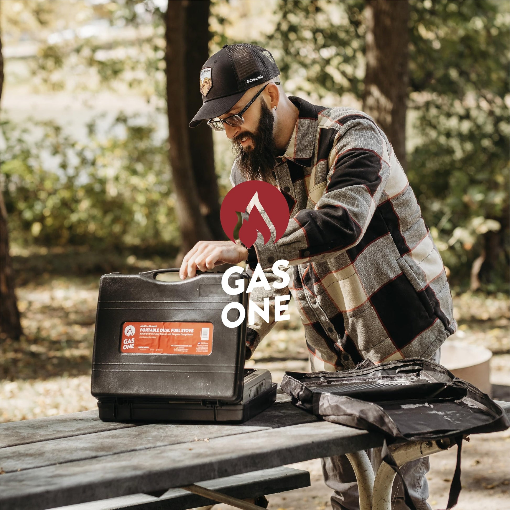 Gas One GS-3400P Propane or Butane Stove Dual Fuel Stove Portable Camping Stove - Patented - with