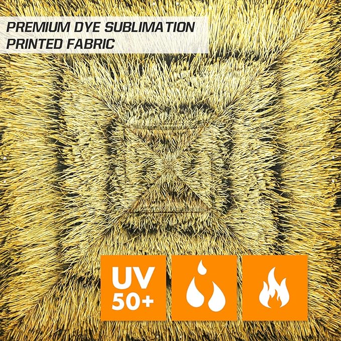 EAGLE PEAK Pop Up Canopy Tent with Wheeled Carry Bag, 8 Stakes, 4 Ropes, 4 Weight Bags, Easy Set Up Tent Canopy, 10x10 ft, 100sqft of Shade, Tiki