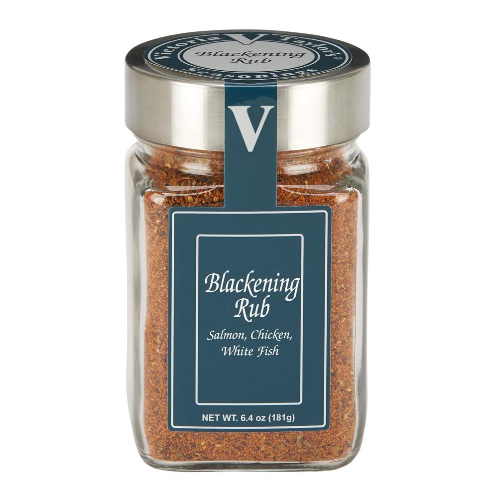 Blackening Seasoning Rub – Smoky Cajun Spice Blend with Garlic, Cumin & Chipotle for Fish, Chicken & Steak (6.4 oz, Pack of 2)