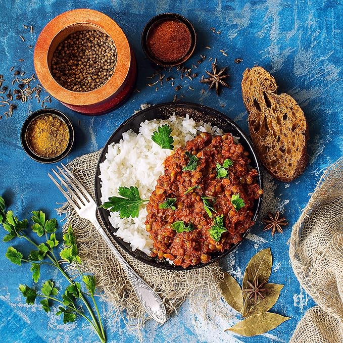 Food to Live Food to Live - Whole Red Lentils, 1 Pound - Dry Raw Lentils, Sproutable, Vegan, Kosher, Bulk. Quick-Cooking. Good Source of Dietary Fiber & Protein Perfect for Lentil Soup, Stews, Curry