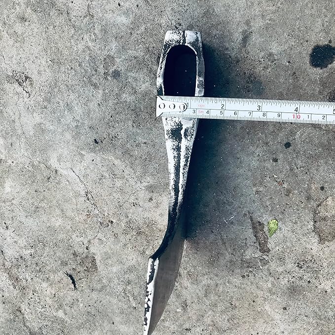 WHS201 Viking Axe Head, Custom Hand Forged Viking Axe Real Head, Tomahawk Viking Hatchet Beared Camping Axe Blade, 5160 HIGH Carbon Steel Blade, Viking Gift for Him - Christmas Gift (Viking)