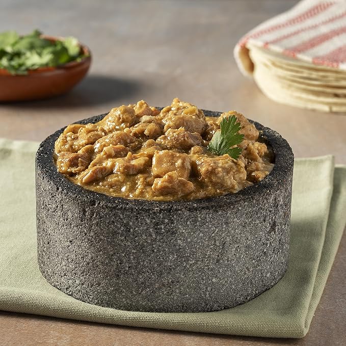 Isadora Fully Cooked Pork Chile Verde 15 oz, Ready-to-eat, Pork in Green Salsa, Medium Heat, Shelf Stable, No Refrigeration Needed, Instant Meal